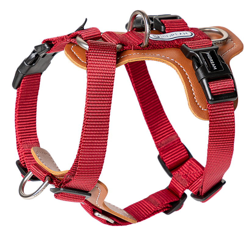 pet harness-red