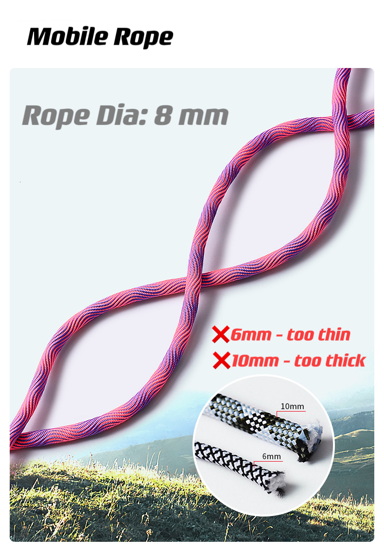 polyester mobile rope 8