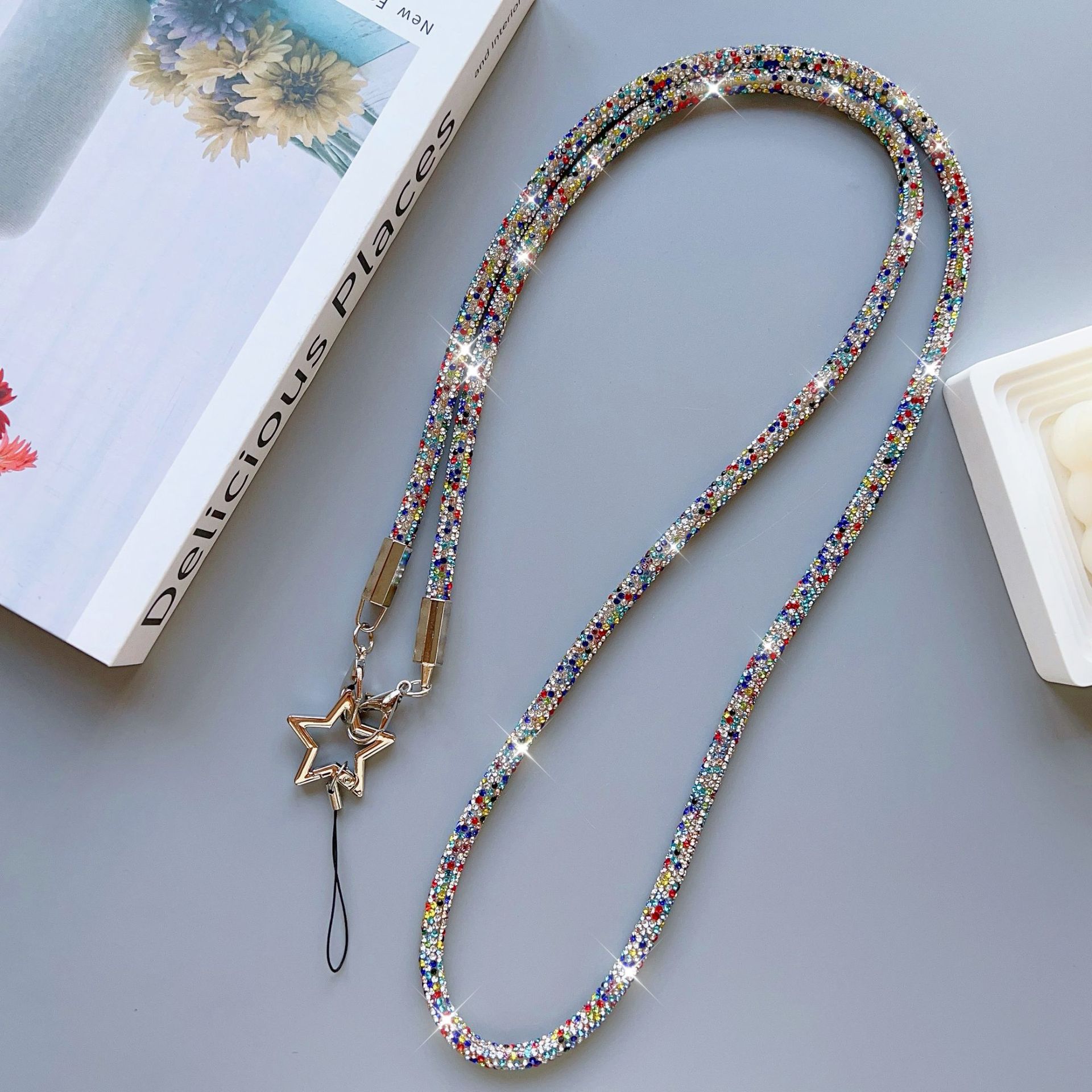 rhinestone lanyard 1-9