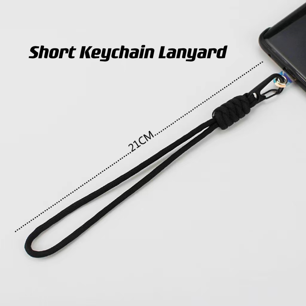 short keychain lanyard